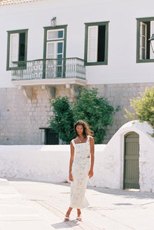 Andie Corset Top | Sage Floral