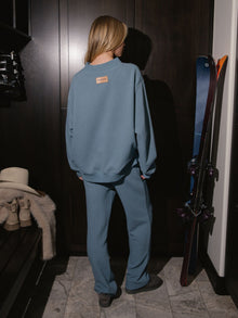 Waffle Boxer Pants | Glacier