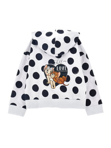 Girls | Warner Bros Hoodie | White/Black