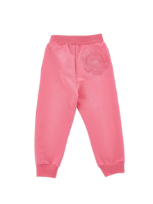 Girls | Joggers With Anemone Embroidery | Azalea