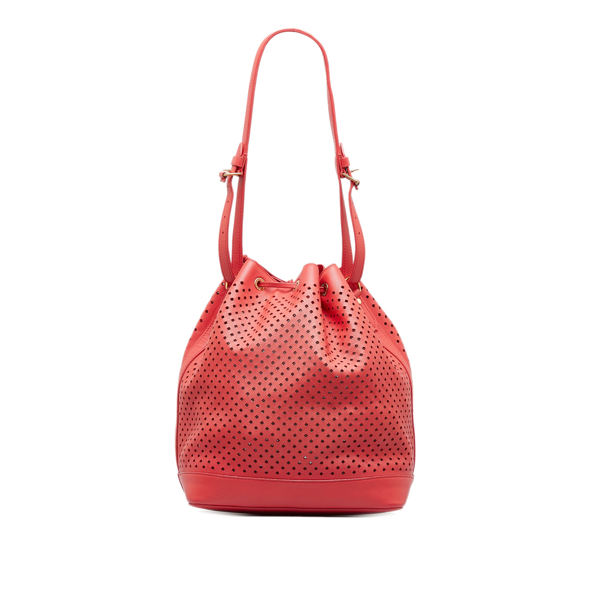 Louis Vuitton Pre-Owned x Sofia Coppola Flore Perforated Noe | Women | Red