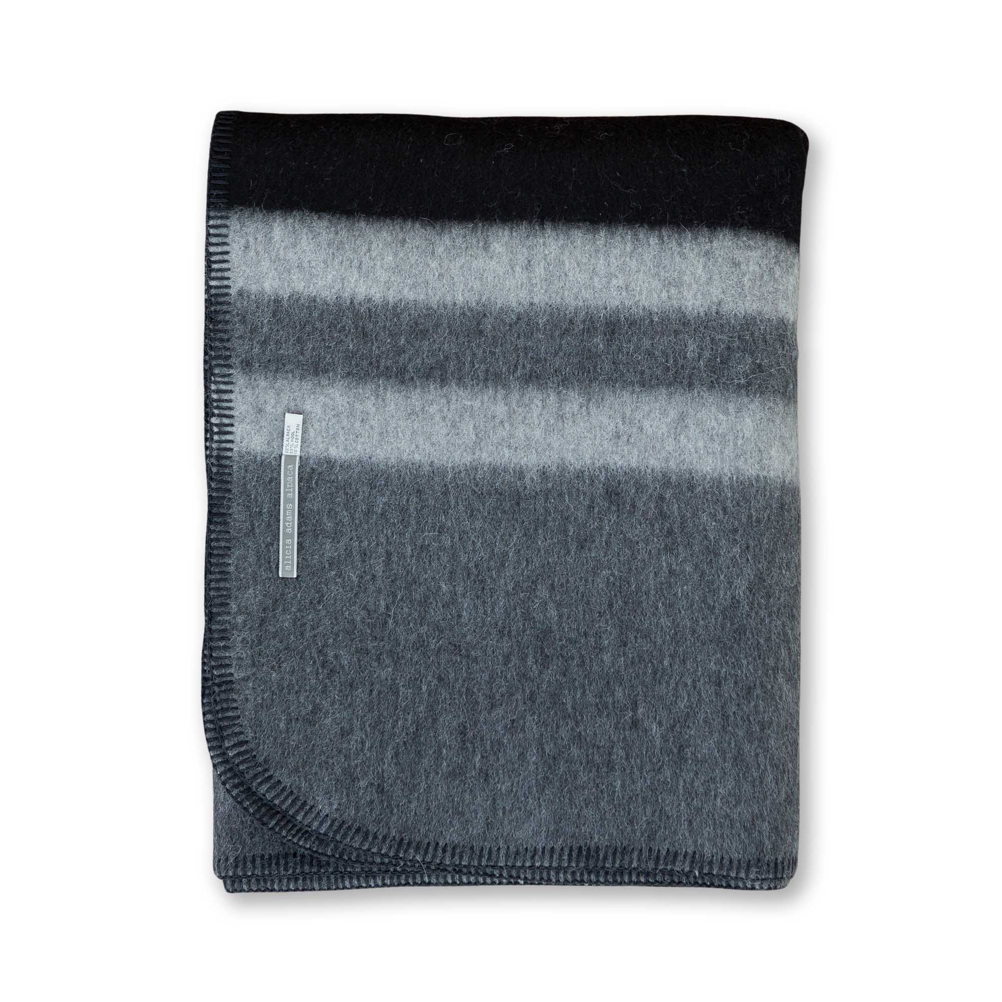 Home | Field Blanket | Black / Charcoal / Light Grey