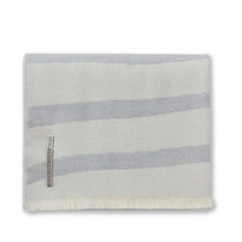 Home | Zebra Throw | Chambray / Ivory