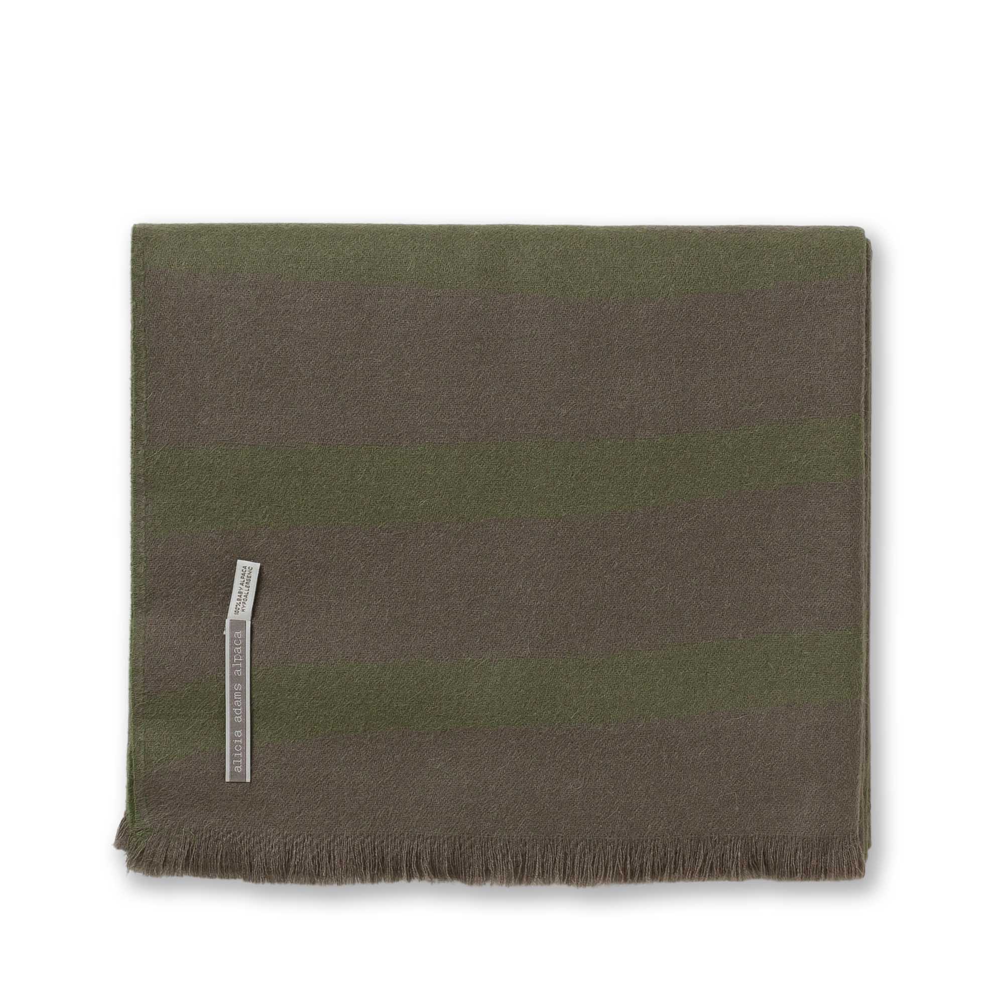Home | Zebra Throw | Juniper / Moss
