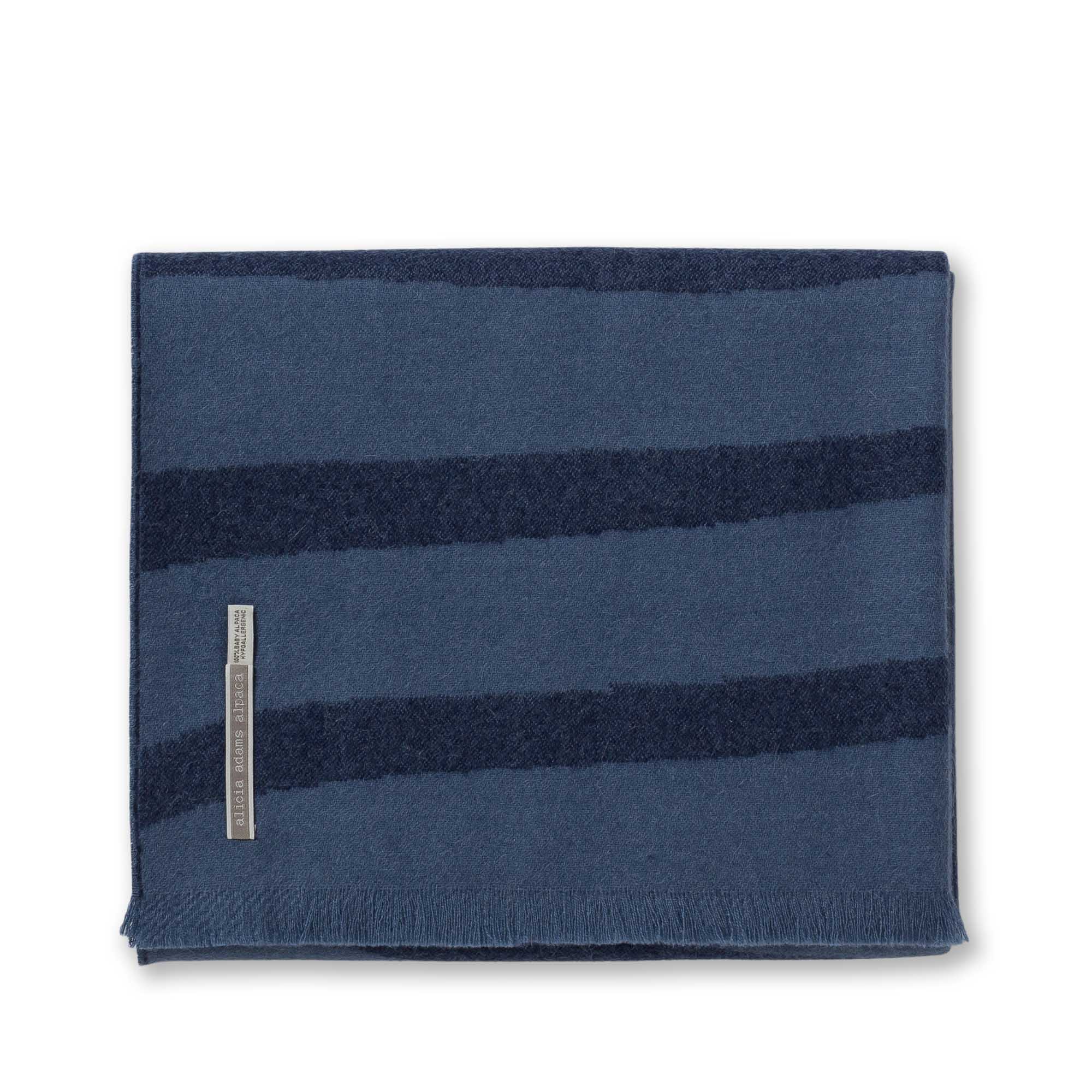 Home | Zebra Throw | Navy / English Manor