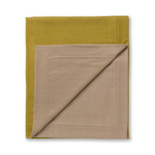 Home | Hudson Bed Blanket | French Yellow / Beige