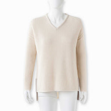 Womens | Zoe Sweater | Ivory / Light Taupe