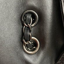 Chanel | Pre-Owned Jumbo Sequined Lambskin Moonlight On Water Flap | Black