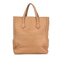 Hermes | Pre-Owned Clemence Victoria II Cabas 35 | Brown/Caramel
