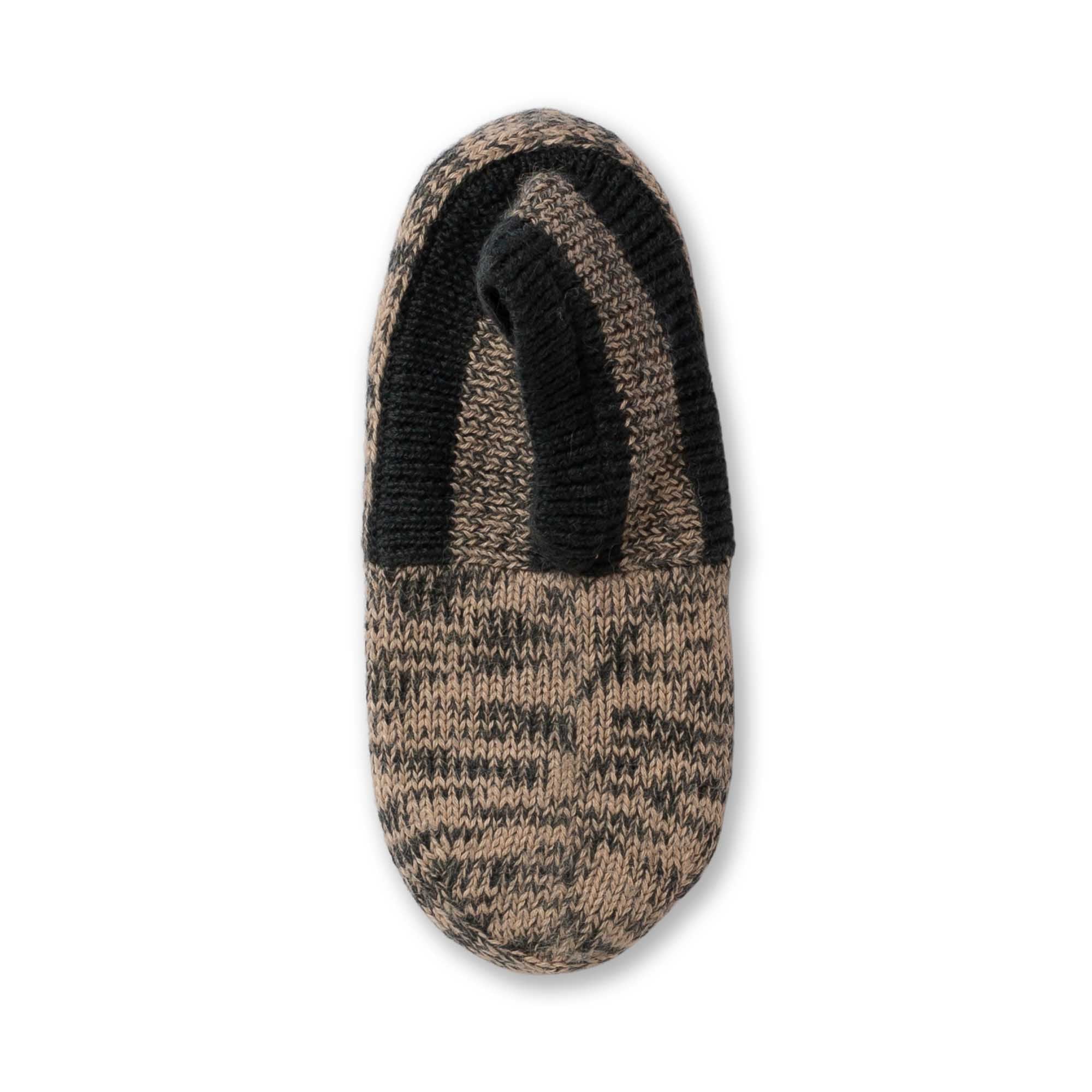 Luna Slippers | Velvet Green/Beige