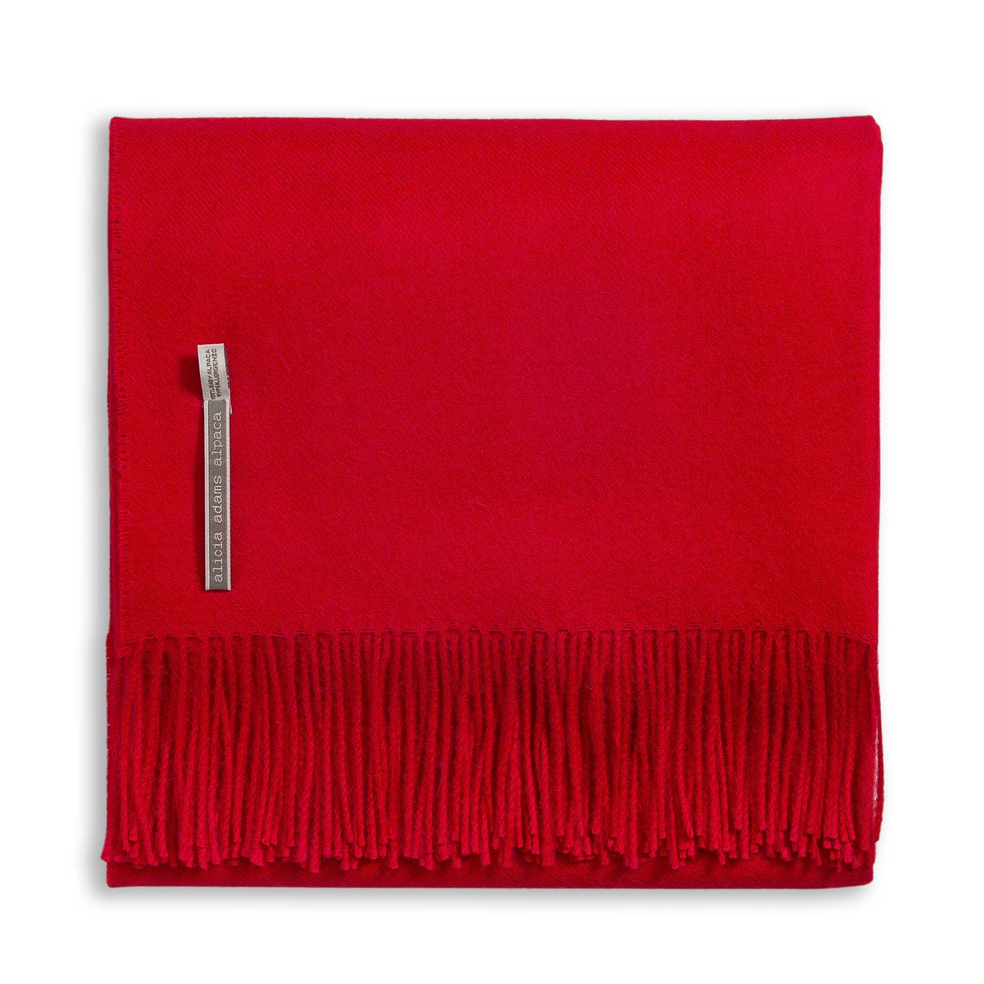 Home | Classic Throw | Solid Red
