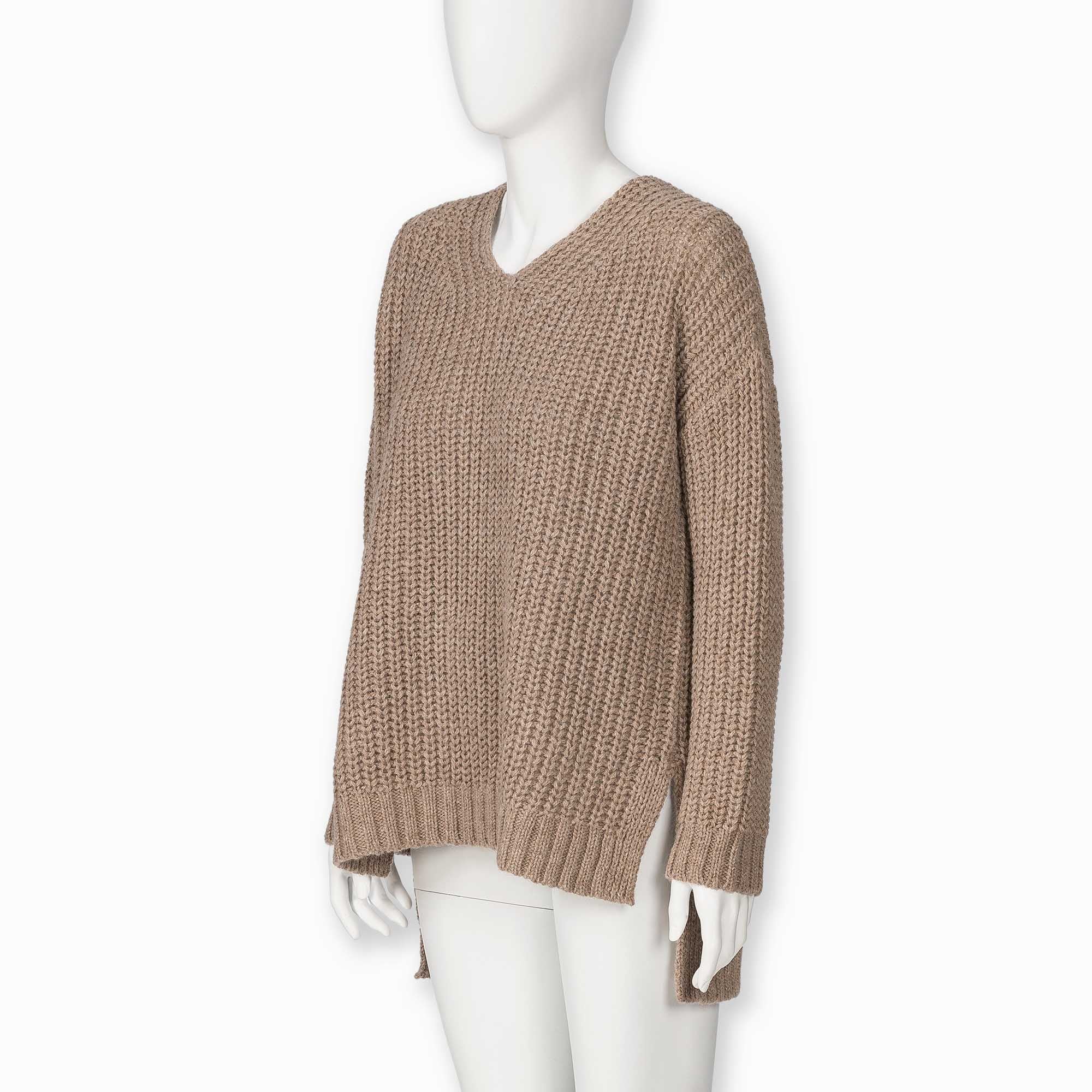 Womens | Oversized Sweater | Light Taupe
