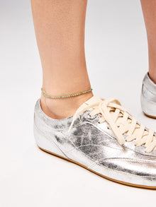 14K Gold Plated Green Aventurine Summer Sea Beach Anklet Chain Anklets For Women Ana Luisa Crew Anklet