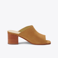 Paloma Open Toe Mule Sand Women's Leather Heel Nisolo
