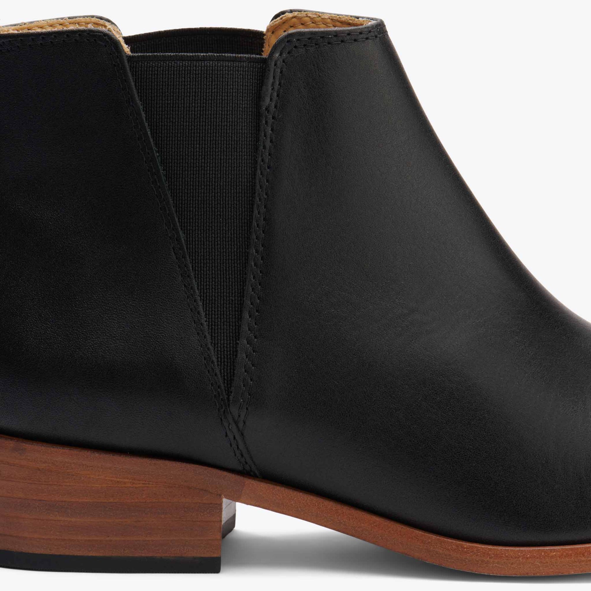 Classic Chelsea Boot Black Women's Leather Boot Nisolo