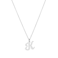 The Signature Script Pendant Necklace | 18KT Gold Vermeil