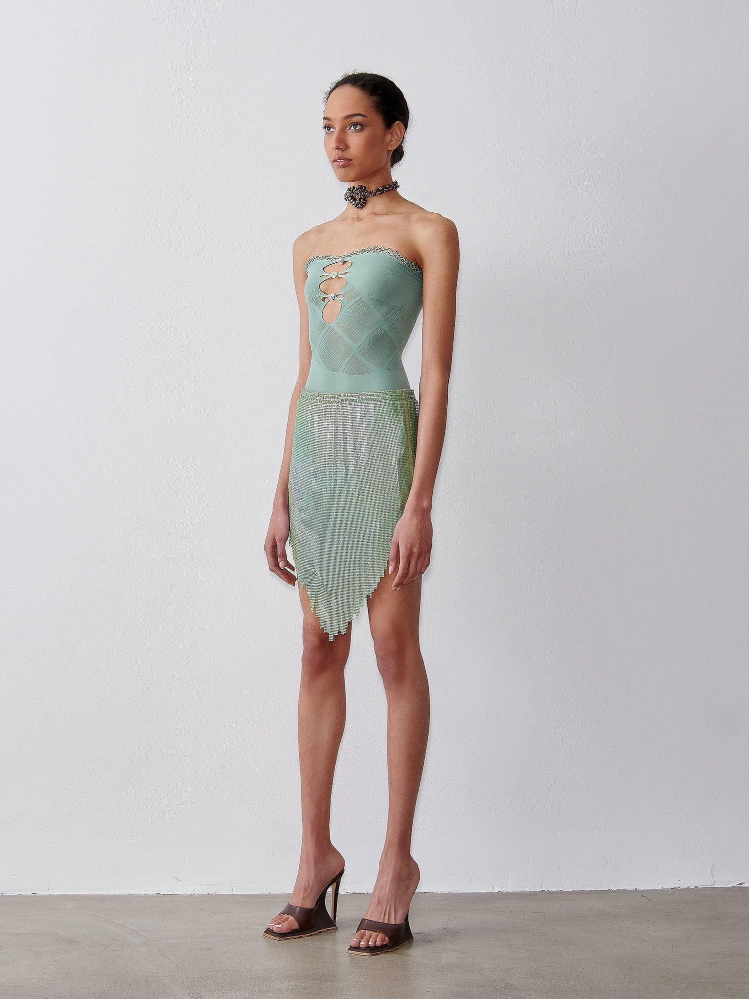 Coco Dress | Malachite Green