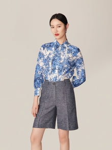 Printed Shirt | Blue