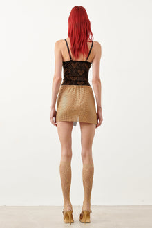 Scarlett Corset | Black / Brown