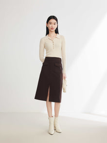 Yak Wool Knitwear | White