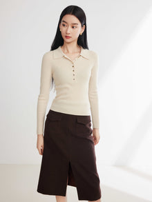 Yak Wool Knitwear | White