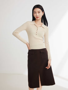Yak Wool Knitwear | White
