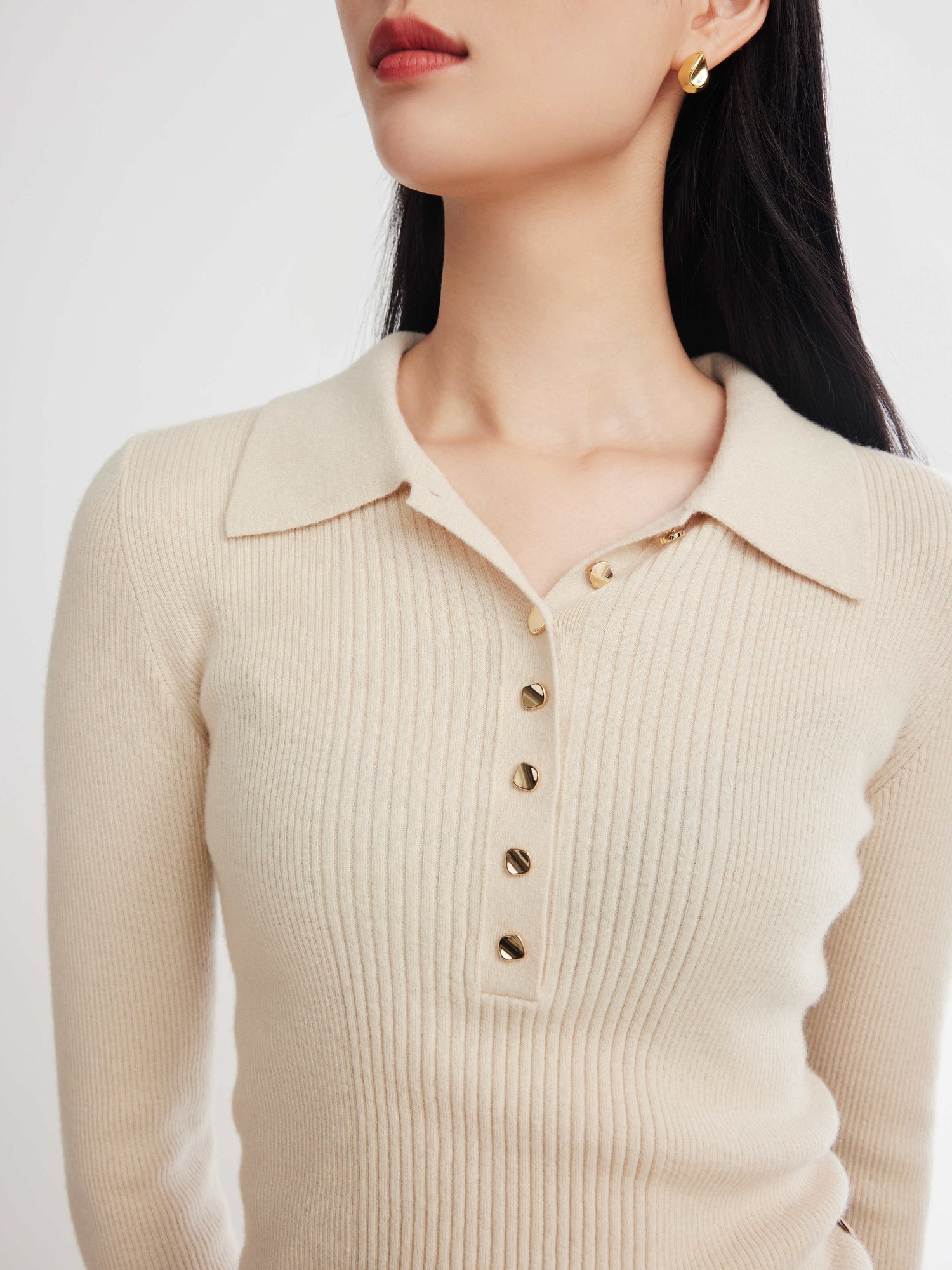 Yak Wool Knitwear | White