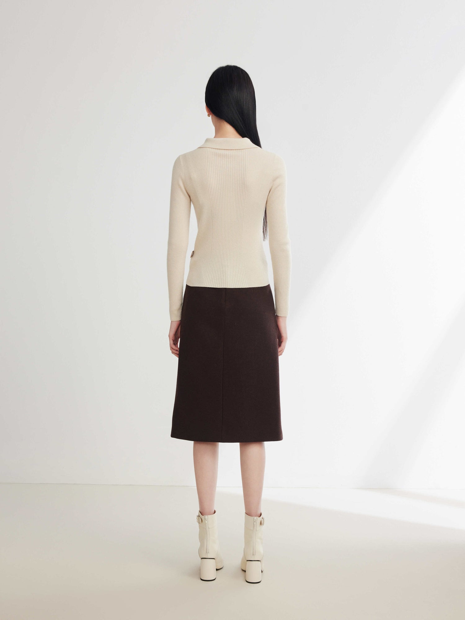 Yak Wool Knitwear | White