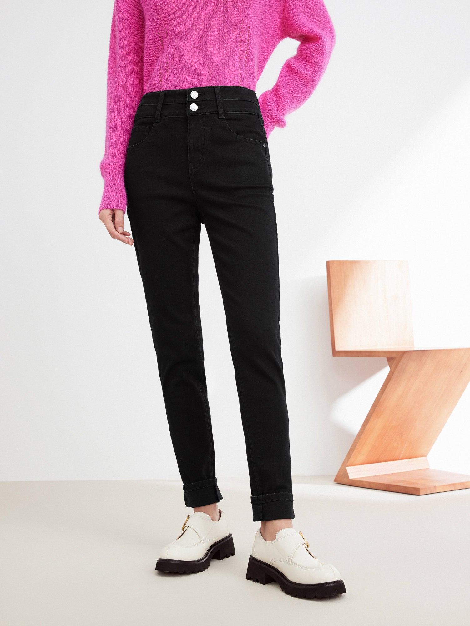 Denim Pants | Black