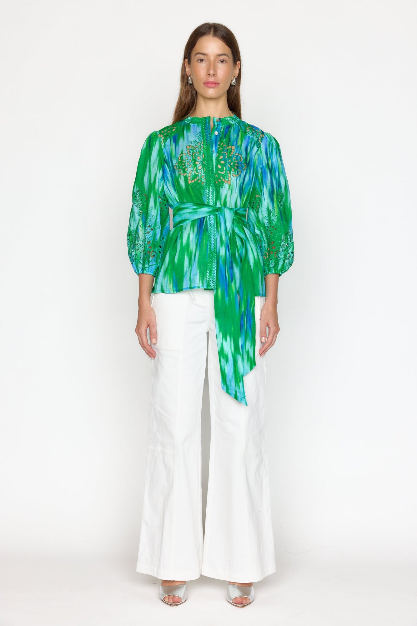 Delphine Top | Sea Glass