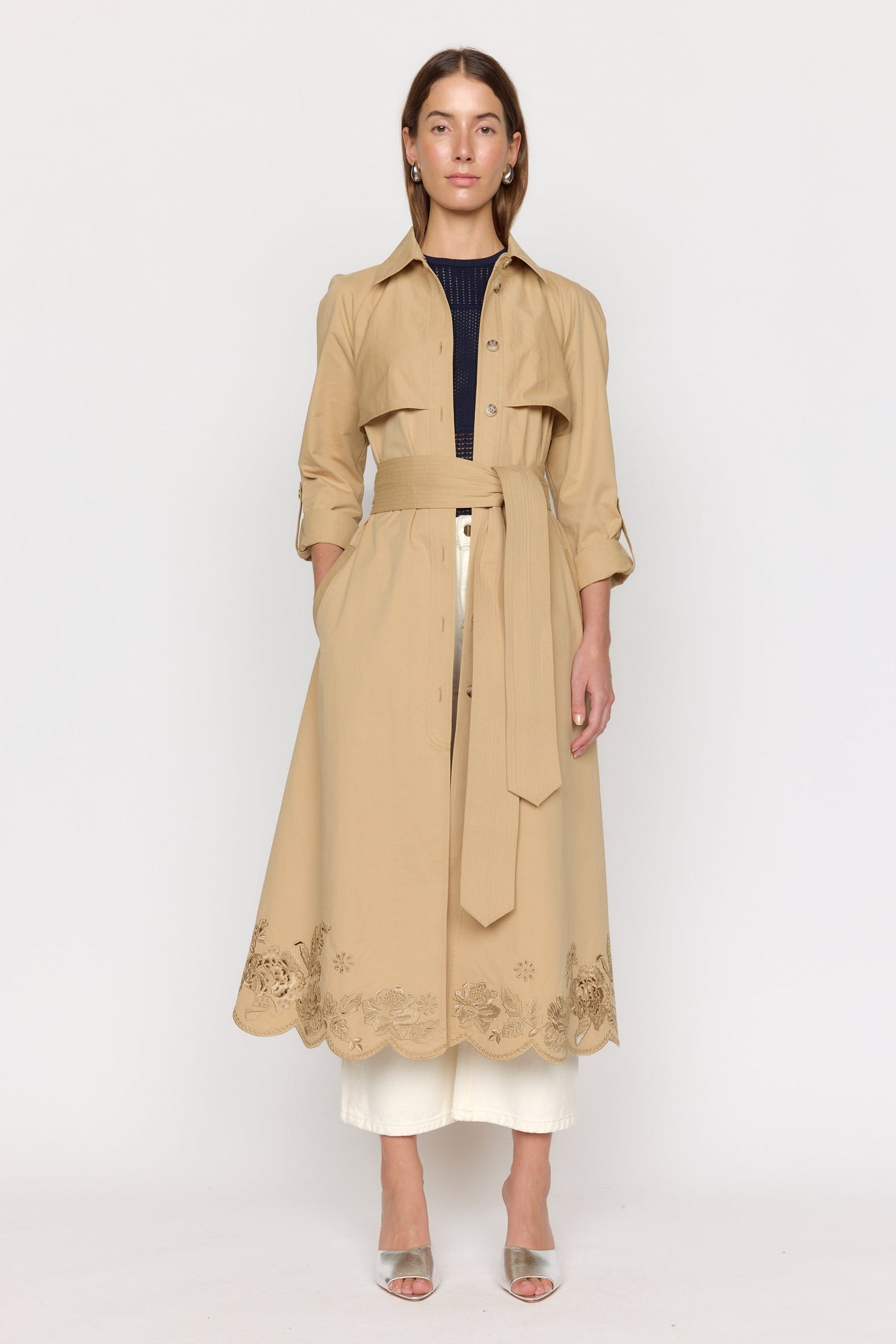 Pax Trench Coat | Sand