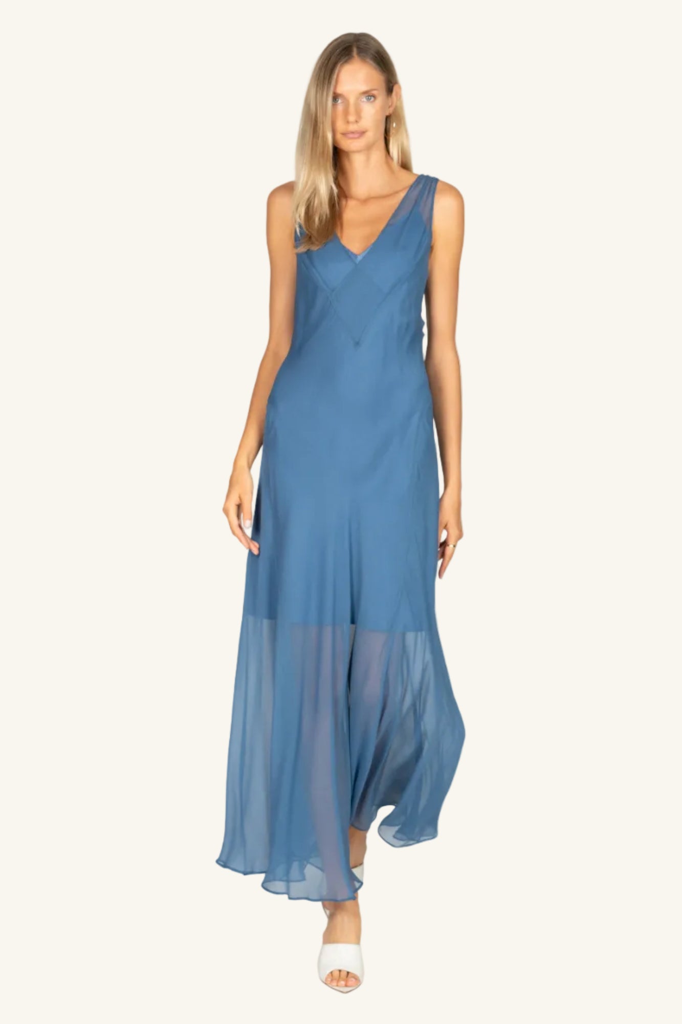 Iver Maxi Dress | French Blue
