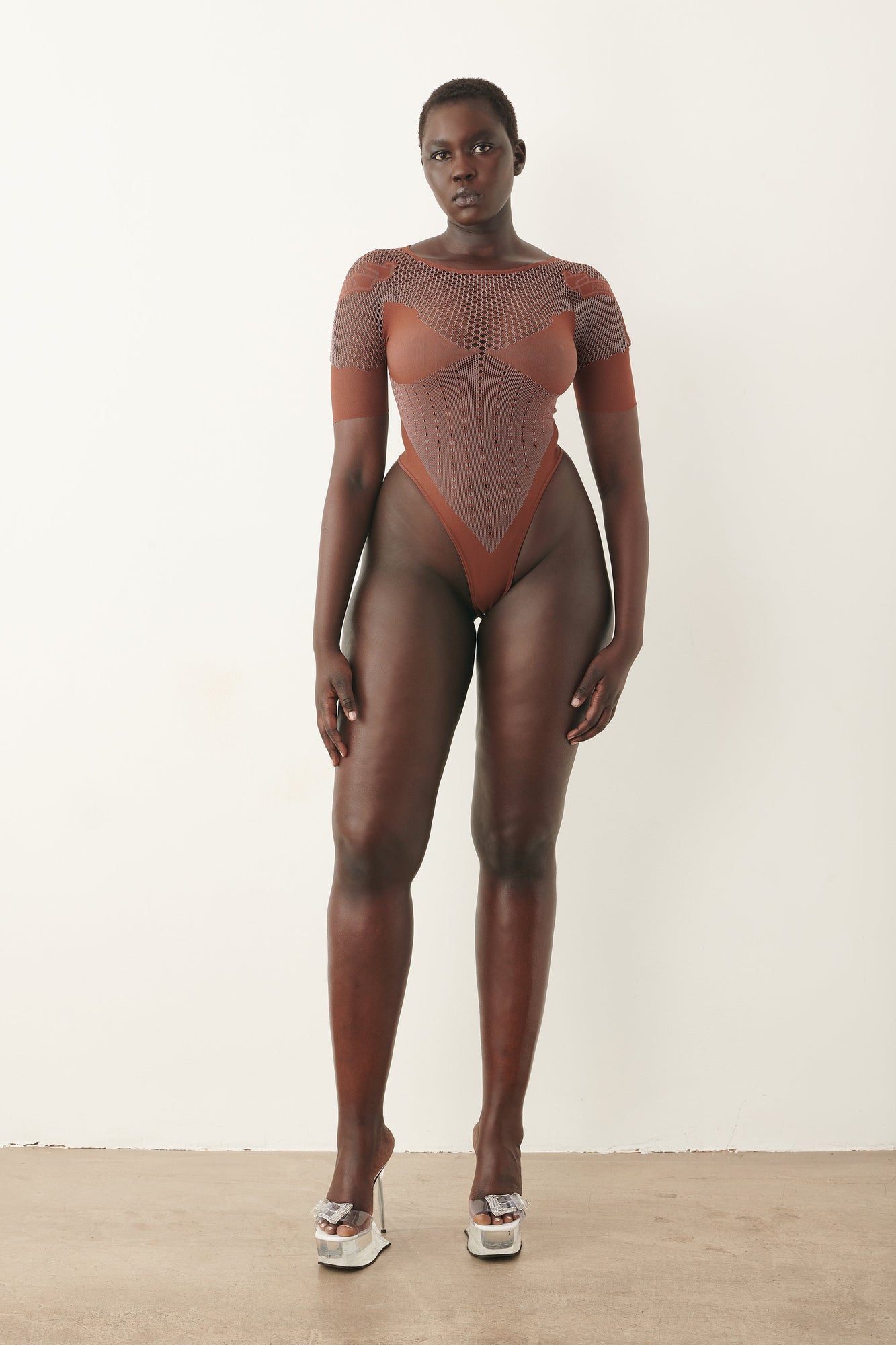 Vivian Bodysuit | Old Money Brown