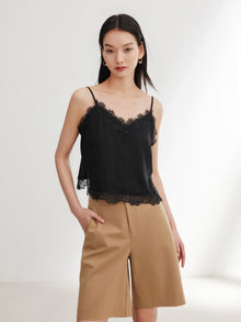 Lace Camisole | Black