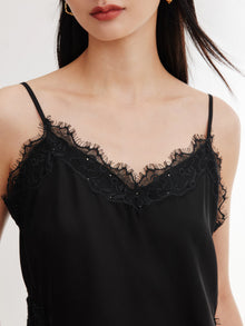 Lace Camisole | Black