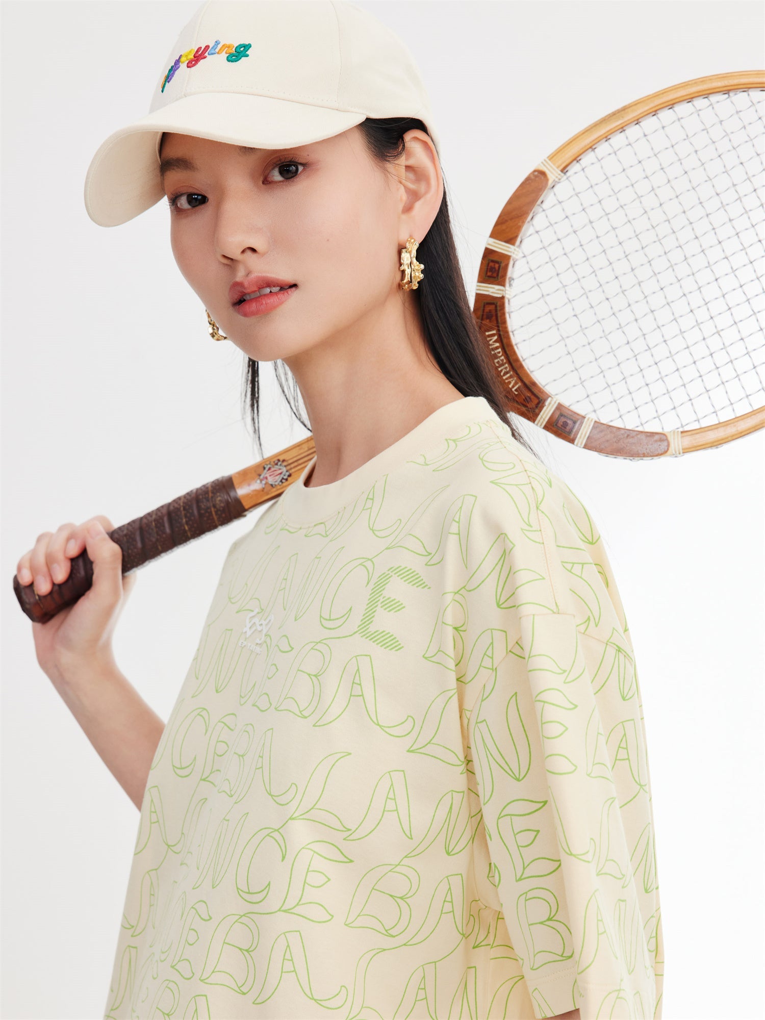 oversized T-Shirt | Beige