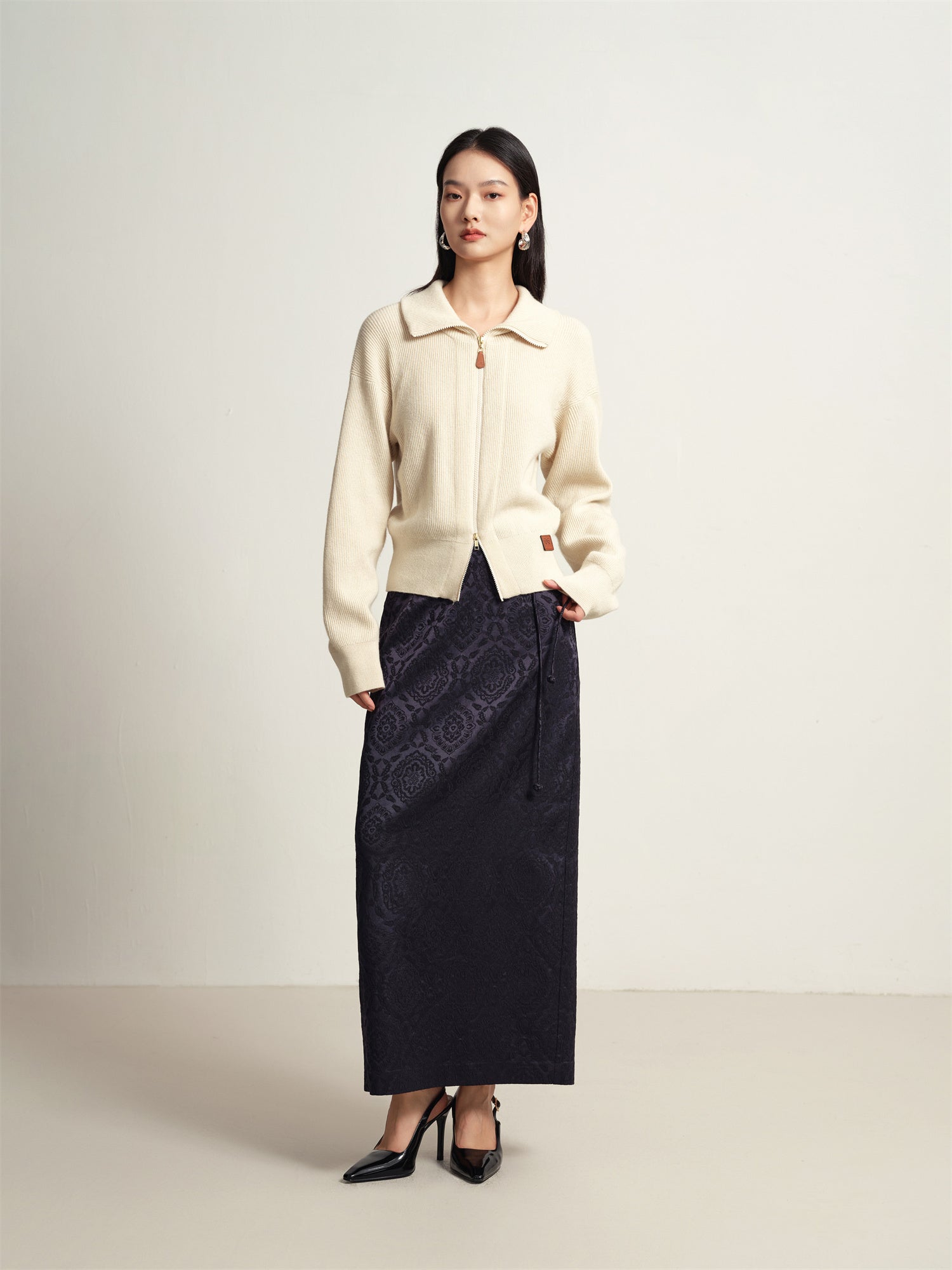 Maxi Skirt | Navy