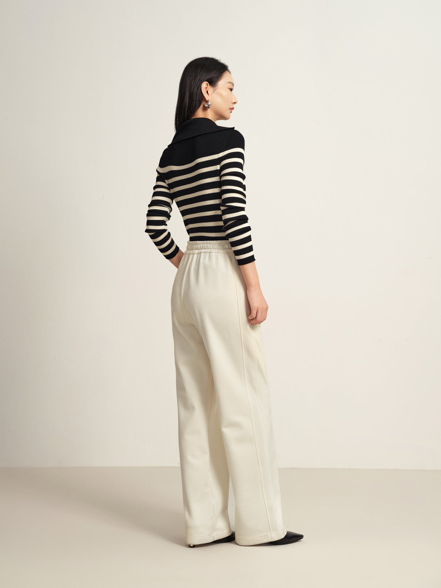 Casual Trousers | White