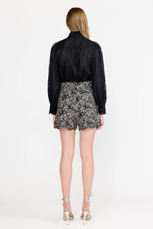 Peri Short | Onyx Embroidery
