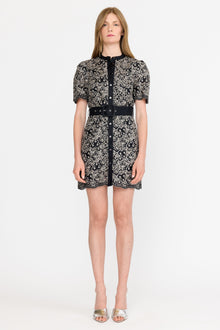 Alex Dress | Onyx Embroidery