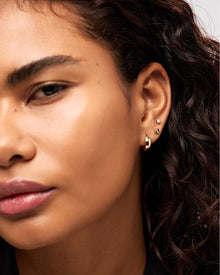 Pyramid Studs | 10K Solid Gold
