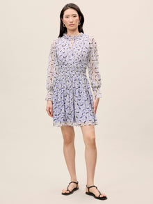 Deco Long Sleeve Dress | Deco Fleur Aster Combo