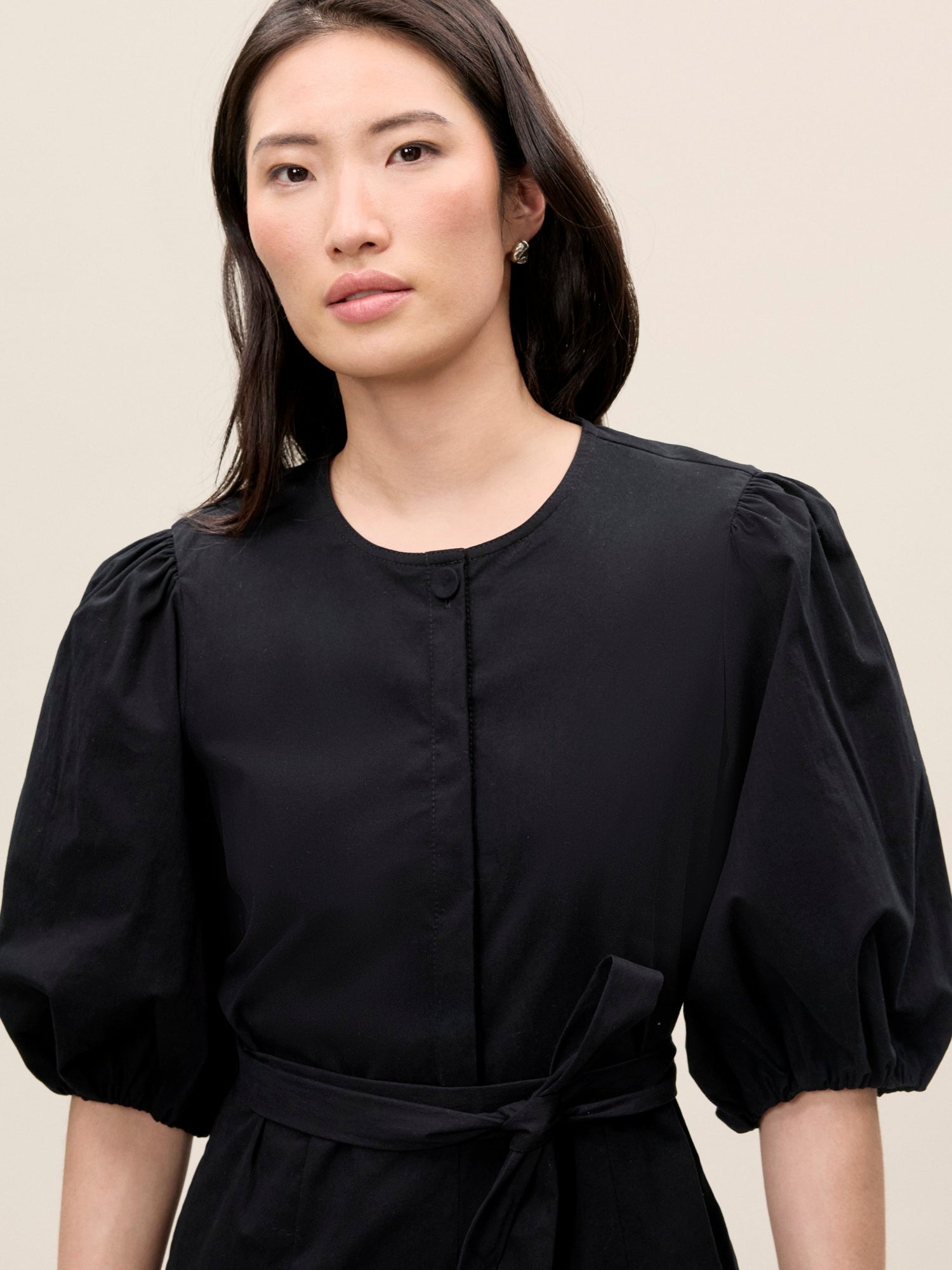 Lightweight Trench Jumpsuit | Black