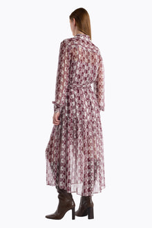 Kristen Dress | Burgundy Nova