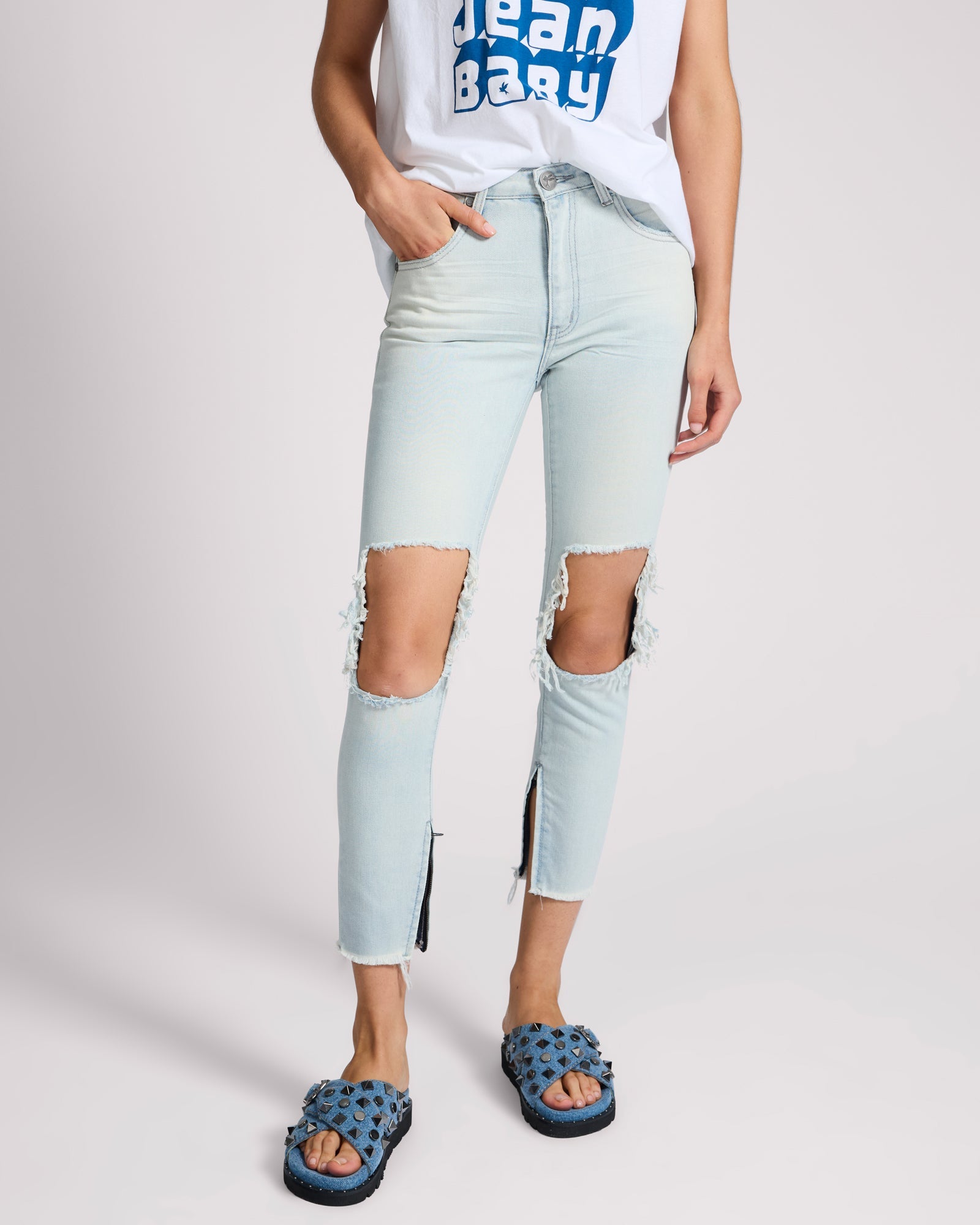 Freebirds High Waist Rigid Skinny Denim Jeans | Brando