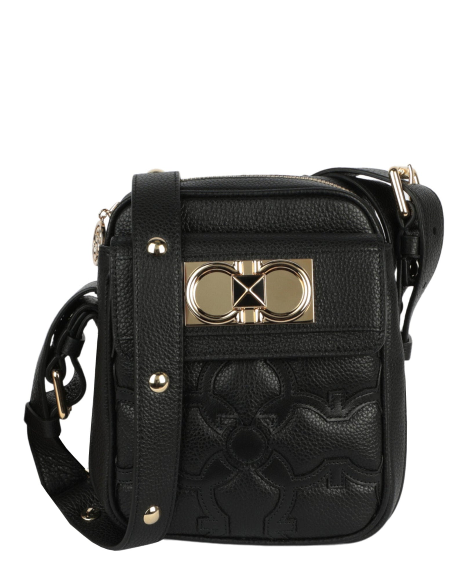 Ferragamo | Logo Embossed Crossbody Bag