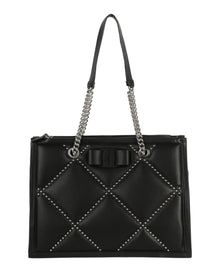 Ferragamo | Quilted Studded Tote Bag