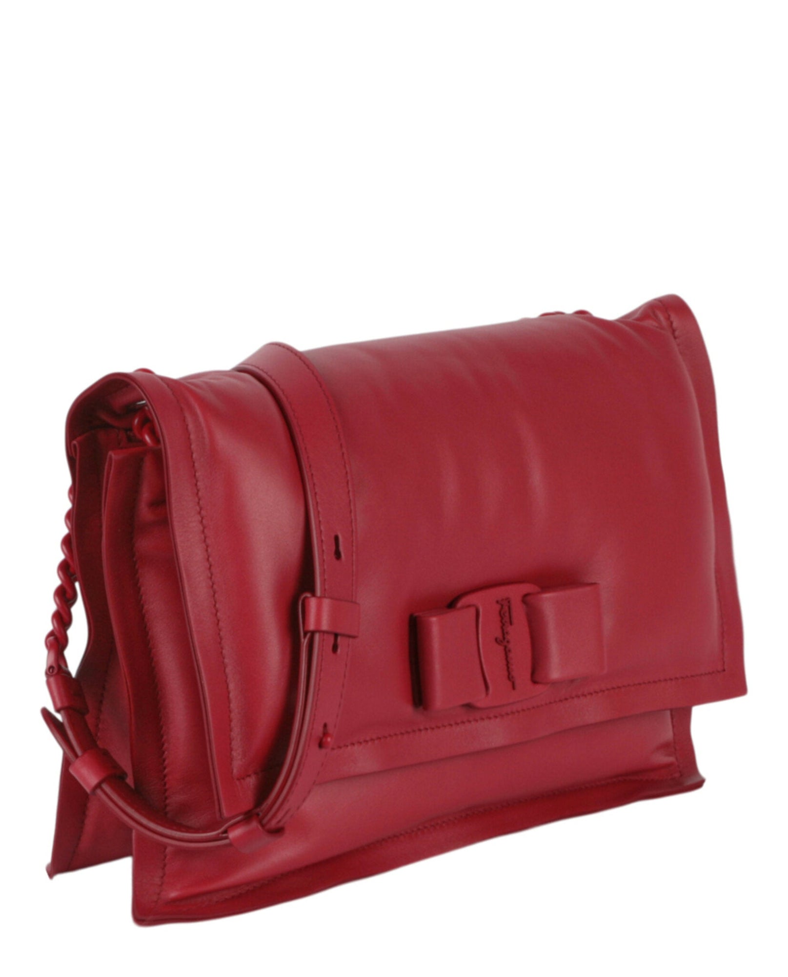 Ferragamo | Vara Bow Leather Shoulder Bag