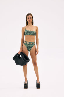 Jianna Bikini Bottom | Saltation Basil Multi