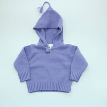 Baby Cashmere Hooded Sweater | Lavander